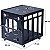 SEX FURNITURE DELUXE PUPPY CAGE BDSM - Gaiola de Restrição com Orifícios para Cabeça, Punhos, Tornozelos e Bumbum - Imagem 2