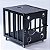 SEX FURNITURE DELUXE PUPPY CAGE BDSM - Gaiola de Restrição com Orifícios para Cabeça, Punhos, Tornozelos e Bumbum - Imagem 1