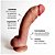 Consolo Realístico com Ventosa Rocco's G — 21 x 5 cm | Cor Marrom - Imagem 3