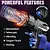 Love Drill Gun Shape - Masturbador Automático Masculino 5 em 1 Rotativo com Vai e Vem - Imagem 1
