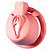 CC507 PUSSY CHASTITY BELT - Cinto de Castidade Masculino com Design Diferenciado na Ponta em Formato de Vulva - Imagem 6