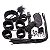 Kit bondage sado bdsm com 8 itens - cor preta - Imagem 2