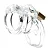 CC511 CB6000S — Cinto de Castidade Masculino Transparente com Design Anatômico e Encaixe em 3 Peças - Imagem 5