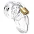 CC511 CB6000S — Cinto de Castidade Masculino Transparente com Design Anatômico e Encaixe em 3 Peças - Imagem 1