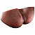 Nefertiti - grande bunda masturbadora em cyber skin - cor chocolate - Imagem 2