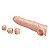 Pretty Love Extension Penis Slave - capa peniana com 3 acessórios extensores - cor bege - Imagem 3