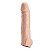 Pretty Love Extension Penis Slave - capa peniana com 3 acessórios extensores - cor bege - Imagem 4