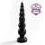 Realistic big butt plug Khalifa Graduado - Plug Anal Grande 40 x 8cm - cor preta - Imagem 8