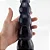 Realistic big butt plug Khalifa Graduado - Plug Anal Grande 40 x 8cm - cor preta - Imagem 4