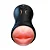 Duplo masturbador masculino com vagina e boca penetráveis vibratório controle por aplicativo de celular - Imagem 12