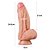 Lovetoy Nature Cock Dual Layered Platinum Silicone 10' - Pênis Dupla Densidade 24.5x6.9 Cm - Cor Bege - Imagem 3