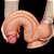 Lovetoy Nature Cock Dual Layered Platinum Silicone 10' - Pênis Dupla Densidade 24.5x6.9 Cm - Cor Bege - Imagem 18