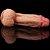 Lovetoy Nature Cock Dual Layered Platinum Silicone 10' - Pênis Dupla Densidade 24.5x6.9 Cm - Cor Bege - Imagem 17