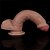 Lovetoy Dual Layered Platinum Silicone Nature Cock 8.0' - Pênis Dupla Densidade - 20,5x3,7cm - Cor Marrom - Imagem 13