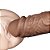 Lovetoy Realistic Chubby Vibrating Dildo - Pênis Realístico Com Ventosa E Vibrador - 26.6x6.3 Cm - Cor Marrom - Imagem 13