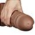 Lovetoy Realistic Chubby Vibrating Dildo - Pênis Realístico Com Ventosa E Vibrador - 26.6x6.3 Cm - Cor Marrom - Imagem 8