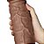 Lovetoy Realistic Chubby Vibrating Dildo - Pênis Realístico Com Ventosa E Vibrador - 26.6x6.3 Cm - Cor Marrom - Imagem 10
