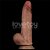 Lovetoy Sliding Skin Pro Dual Layer Silicone Dong 8.5' - Pênis Dupla Densidade - 21,2 X 4,7cm - Imagem 9