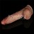 Lovetoy Sliding Skin Pro Dual Layer Silicone Dong 8.5' - Pênis Dupla Densidade - 21,2 X 4,7cm - Imagem 11