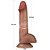 Lovetoy Sliding Skin Pro Dual Layer Silicone Dong 7.5' - Pênis Dupla Densidade - 19,2x3,5 cm - Imagem 3