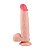 MR SWITCH SUPER REAL CYBER - PÊNIS REALÍSTICO DUPLA CAMADA BELISCÁVEL VENTOSA REMOVÍVEL - 20x4cm - Imagem 5