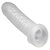 BEING FETISH PENIS ENHANCER - Capa Peniana P com Anel para o Escroto e Texturas Internas em Nódulos - cor transparente - Imagem 9