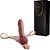 ONE-PIECE PENIS CP034 - Cinta em silicone com pênis realístico macio integrado - COR BEGE - 11 x 4,1cm - Imagem 7