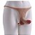 ONE-PIECE PENIS CP034 - Cinta em silicone com pênis realístico macio integrado - COR BEGE - 11 x 4,1cm - Imagem 1