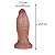 Plug anal formato de pênis tamanho avançado com ventosa - 29X10cm - Imagem 2