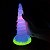 Alien Butt Plug - Plug anal cônico fluorescente - 20,5 x 5,0cm - Imagem 2
