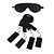 Kit Bondage - 4 Tiras Ajustáveis Para Restrição Para Cama E Máscara Para Olhos - Imagem 9