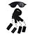 Kit Bondage - 4 Tiras Ajustáveis Para Restrição Para Cama E Máscara Para Olhos - Imagem 10