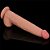 Lovetoy King Sized Sliding Skin Dual Layer Dong 13.5' - Pênis Beliscável Ultra Macio Com Vértebra E Ventosa - 34 X 6,2 Cm - Cor Bege - Imagem 10