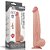 Lovetoy King Sized Sliding Skin Dual Layer Dong 13.5' - Pênis Beliscável Ultra Macio Com Vértebra E Ventosa - 34 X 6,2 Cm - Cor Bege - Imagem 23