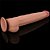 Lovetoy King Sized Sliding Skin Dual Layer Dong 13.5' - Pênis Beliscável Ultra Macio Com Vértebra E Ventosa - 34 X 6,2 Cm - Cor Bege - Imagem 9