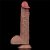 Lovetoy Dual Layered Platinum Silicone Nature Cock 9.0' - Pênis Dupla Densidade - 23,5x4,3cm - Cor Marrom - Imagem 9