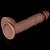 Lovetoy Dual Layered Platinum Silicone Nature Cock 9.0' - Pênis Dupla Densidade - 23,5x4,3cm - Cor Marrom - Imagem 7
