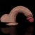 Lovetoy Dual Layered Platinum Silicone Nature Cock 9.0' - Pênis Dupla Densidade - 23,5x4,3cm - Cor Marrom - Imagem 13