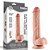 LOVETOY SLIDING SKIN 9.0'' - PRÓTESE REALÍSTICA BELISCÁVEL COM GLANDE DEFINIDA, VÉRTEBRA, VEIAS SUAVES, ESCROTO E VENTOSA - 23,5 X 4,5 CM - COR BEGE - Imagem 17