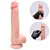 LOVETOY SLIDING SKIN 9.0'' - PRÓTESE REALÍSTICA BELISCÁVEL COM GLANDE DEFINIDA, VÉRTEBRA, VEIAS SUAVES, ESCROTO E VENTOSA - 23,5 X 4,5 CM - COR BEGE - Imagem 10