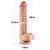 LOVETOY SLIDING SKIN 9.0'' - PRÓTESE REALÍSTICA BELISCÁVEL COM GLANDE DEFINIDA, VÉRTEBRA, VEIAS SUAVES, ESCROTO E VENTOSA - 23,5 X 4,5 CM - COR BEGE - Imagem 2