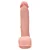 LOVETOY SLIDING SKIN 9.0'' - PRÓTESE REALÍSTICA BELISCÁVEL COM GLANDE DEFINIDA, VÉRTEBRA, VEIAS SUAVES, ESCROTO E VENTOSA - 23,5 X 4,5 CM - COR BEGE - Imagem 16