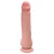 LOVETOY SLIDING SKIN 9.0'' - PRÓTESE REALÍSTICA BELISCÁVEL COM GLANDE DEFINIDA, VÉRTEBRA, VEIAS SUAVES, ESCROTO E VENTOSA - 23,5 X 4,5 CM - COR BEGE - Imagem 15