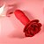 Rose Anal Plug Remote Control Thrusting - Plug Anal Flor Com Led Com 10 Modos De Vai E Vem, E Controle Remoto Sem Fio - Imagem 19