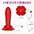 Rose Anal Plug Remote Control Thrusting - Plug Anal Flor Com Led Com 10 Modos De Vai E Vem, E Controle Remoto Sem Fio - Imagem 8