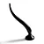 Realistic big butt plug Tower- Plug Anal Grande Flexível 39x4cm - cor preto - Imagem 6