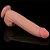 LOVETOY SLIDING SKIN 12.0'' - PRÓTESE REALÍSTICA BELISCÁVEL COM GLANDE DEFINIDA, VÉRTEBRA, VEIAS SUAVES, ESCROTO E VENTOSA - 31 X 6,2 CM - COR BEGE - Imagem 9