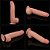 LOVETOY SLIDING SKIN 12.0'' - PRÓTESE REALÍSTICA BELISCÁVEL COM GLANDE DEFINIDA, VÉRTEBRA, VEIAS SUAVES, ESCROTO E VENTOSA - 31 X 6,2 CM - COR BEGE - Imagem 20
