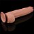 LOVETOY SLIDING SKIN 12.0'' - PRÓTESE REALÍSTICA BELISCÁVEL COM GLANDE DEFINIDA, VÉRTEBRA, VEIAS SUAVES, ESCROTO E VENTOSA - 31 X 6,2 CM - COR BEGE - Imagem 8