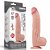 LOVETOY SLIDING SKIN 12.0'' - PRÓTESE REALÍSTICA BELISCÁVEL COM GLANDE DEFINIDA, VÉRTEBRA, VEIAS SUAVES, ESCROTO E VENTOSA - 31 X 6,2 CM - COR BEGE - Imagem 1